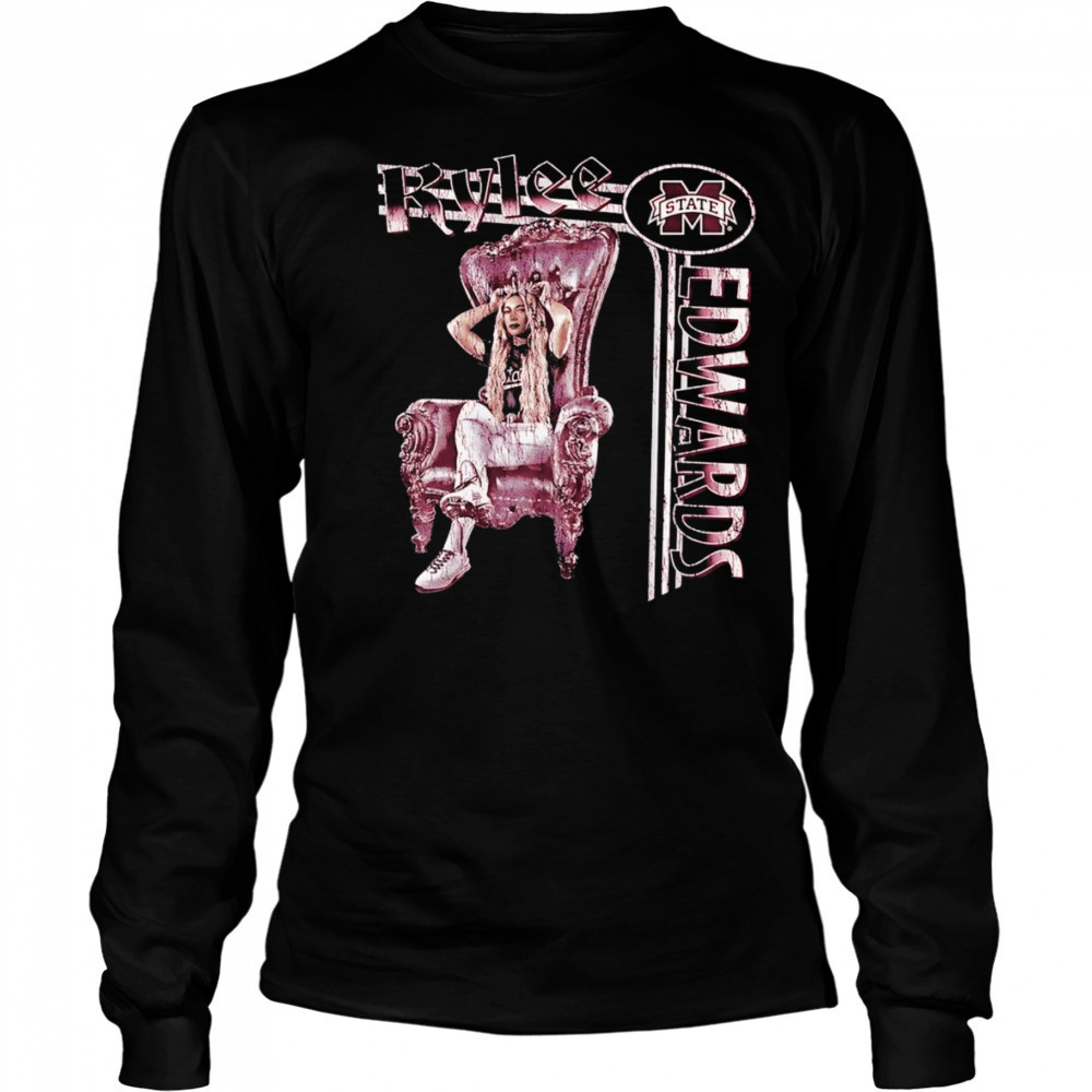 Kylee Edwards Mississippi State cartoon shirt Long Sleeved