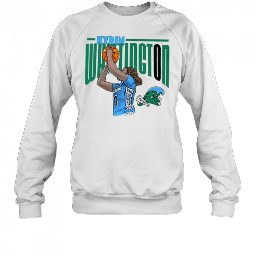 Kyren Whittington Tulane Green Wave signature shirt Sweatshirt