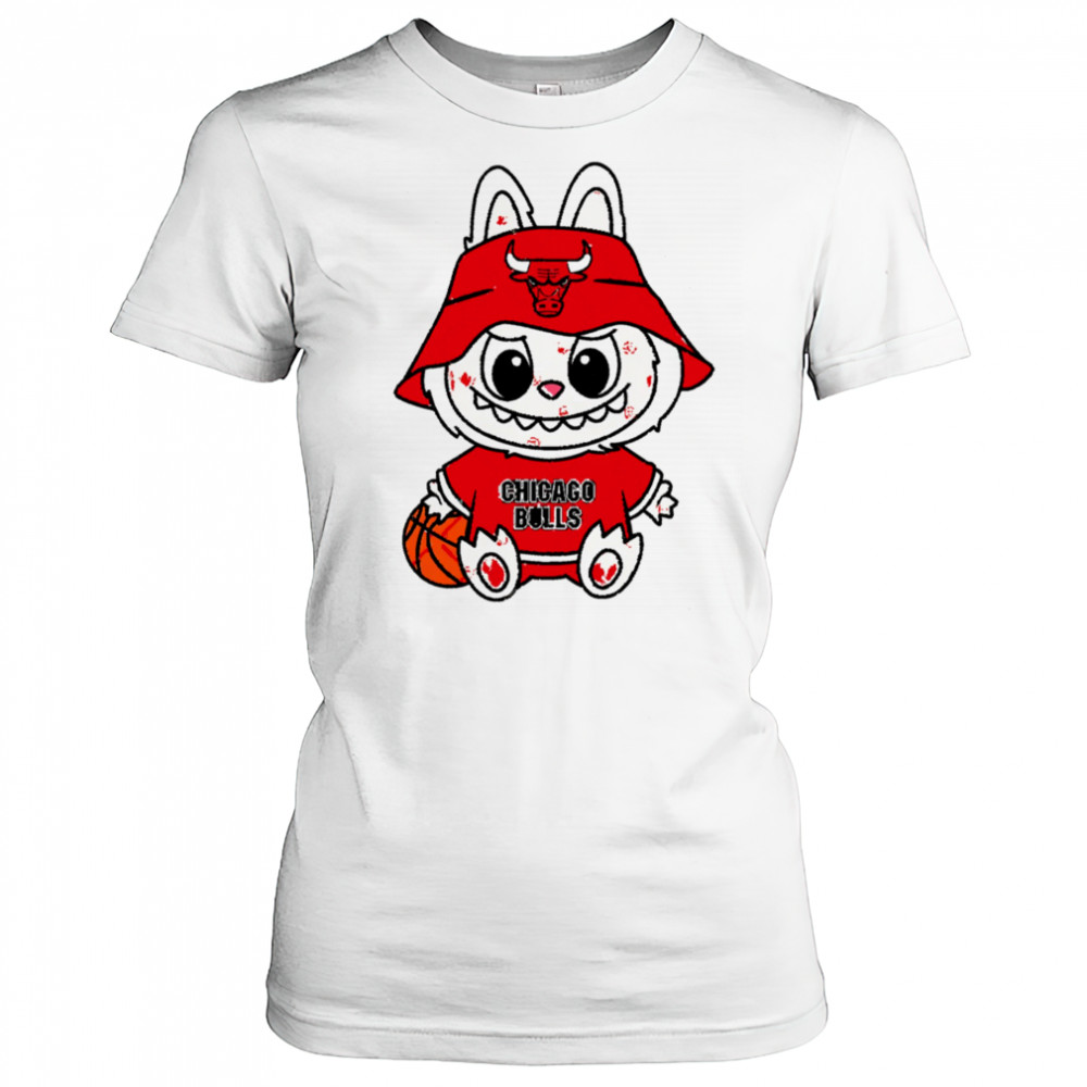 Labubu Chicago Bulls Basketball shirt Women's T-shirt