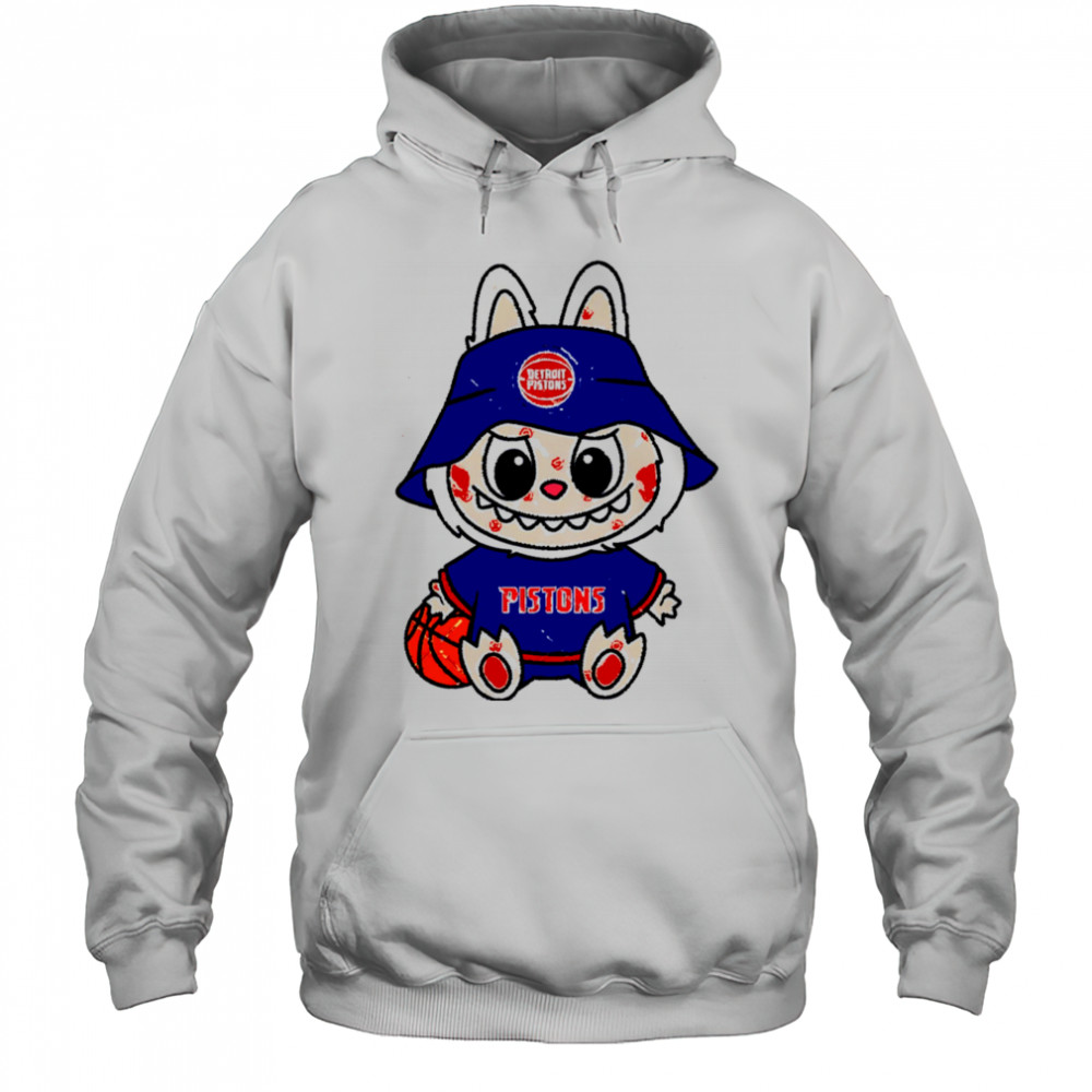 Labubu Detroit Pistons Basketball shirt Hoodie