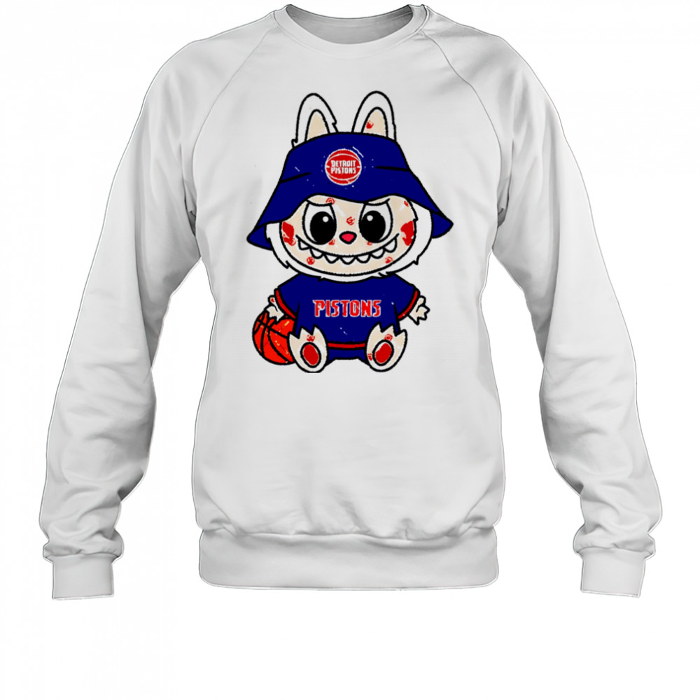 Labubu Detroit Pistons Basketball shirt Sweatshirt