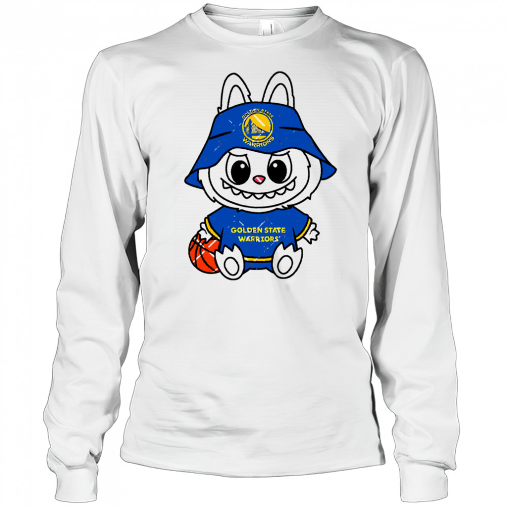 Labubu Golden State Warriors Basketball shirt Long Sleeved