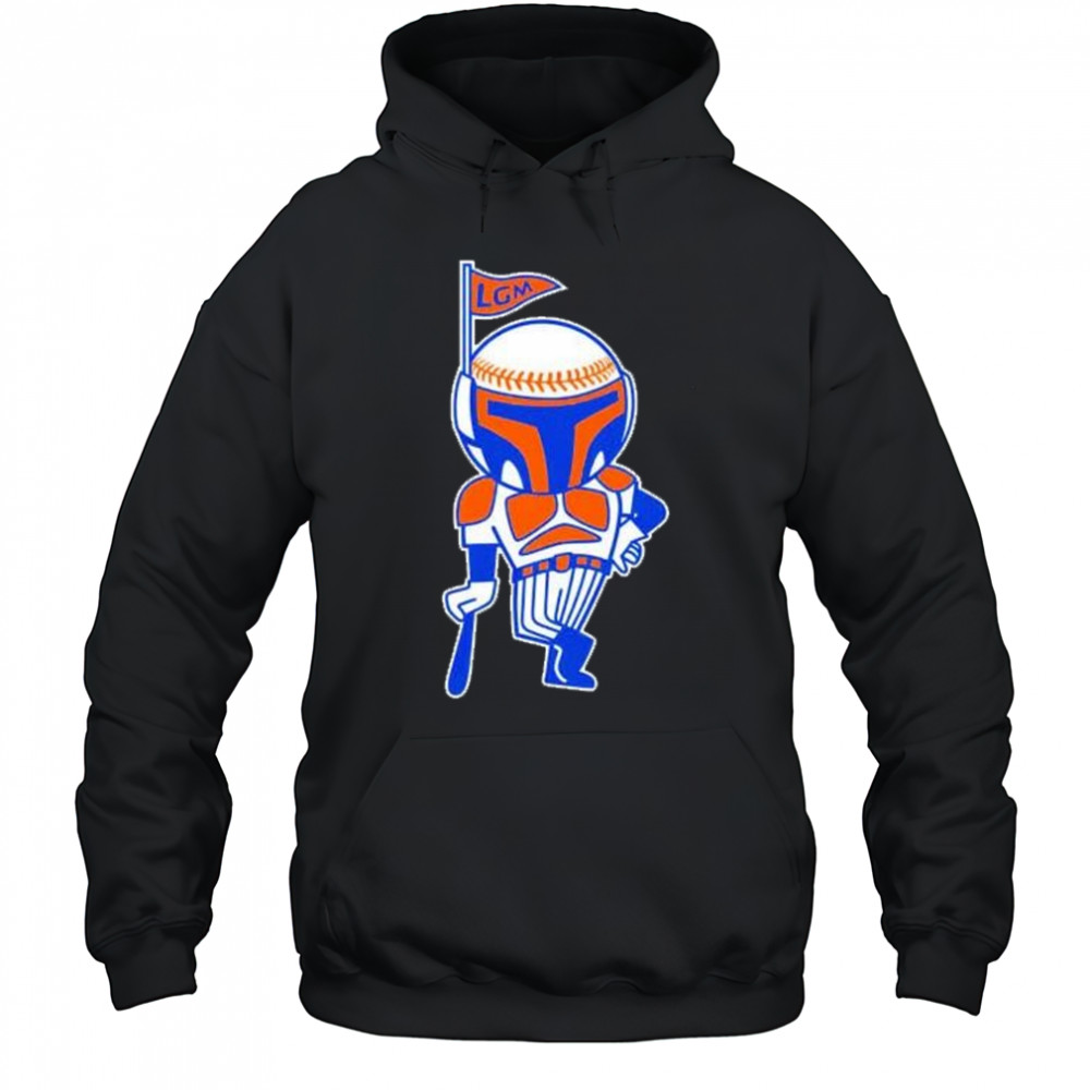 LGM The Mandalorian New York Mets Star Wars shirt Hoodie