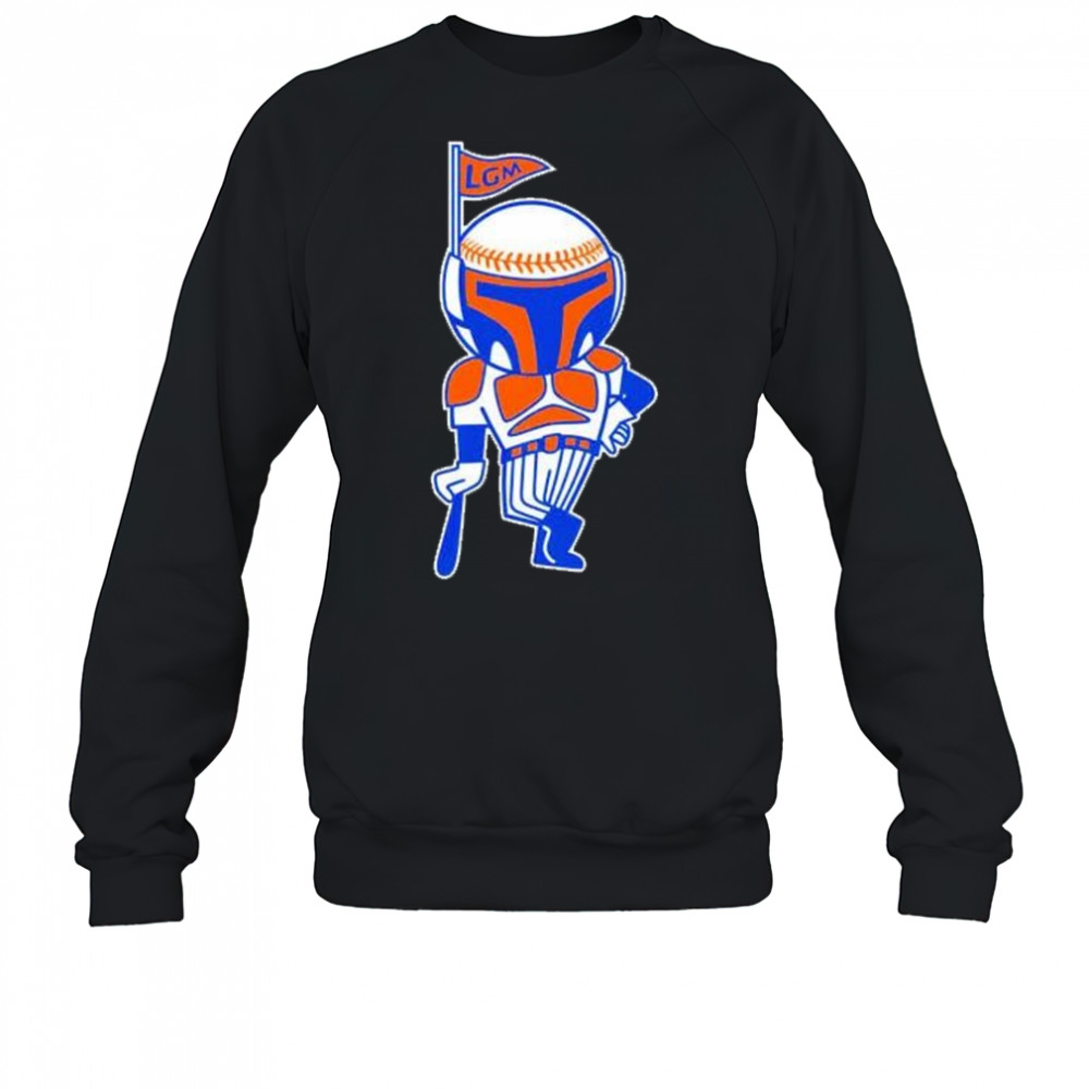 LGM The Mandalorian New York Mets Star Wars shirt Sweatshirt