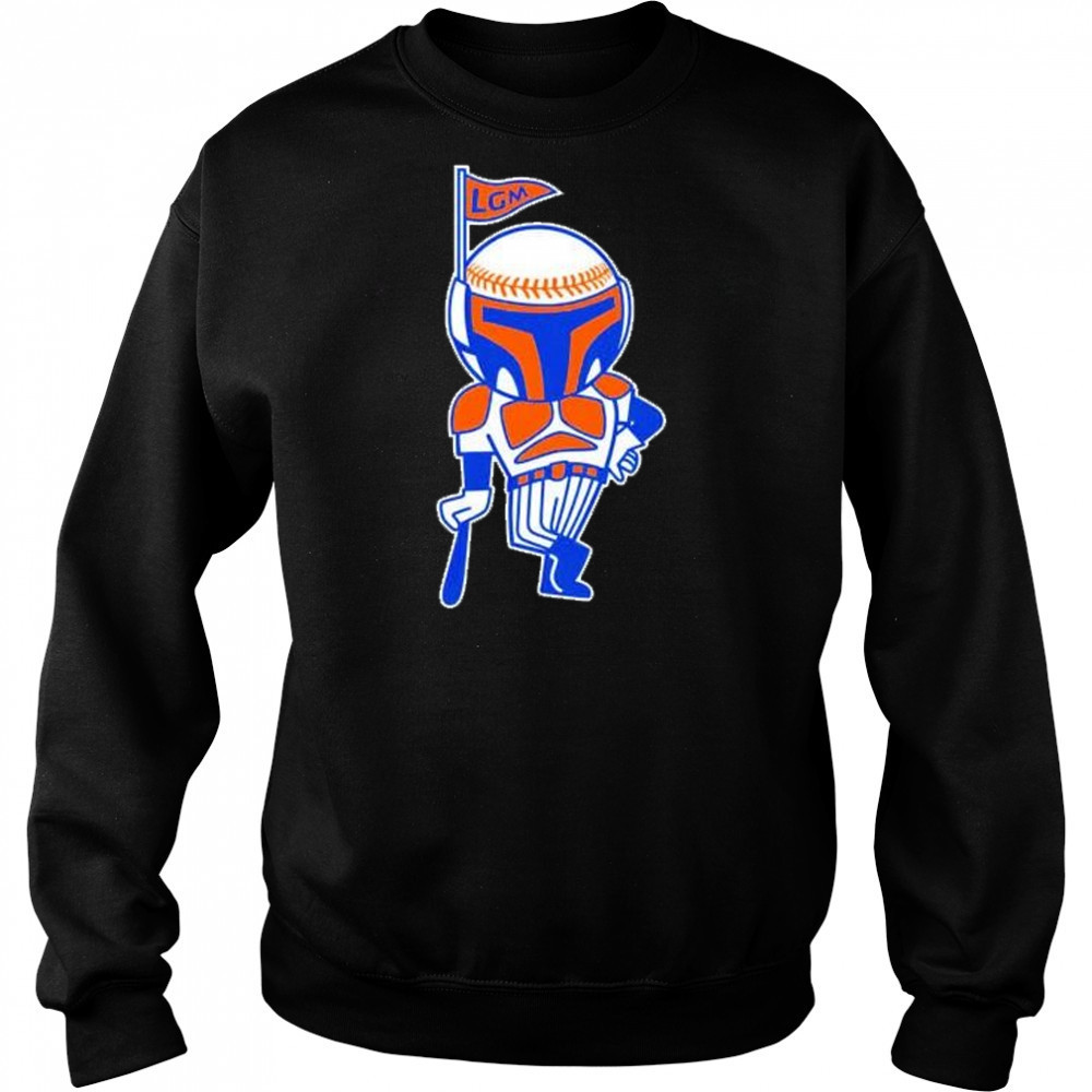 LGM The Mandalorian New York Mets Star Wars shirt Hoodie