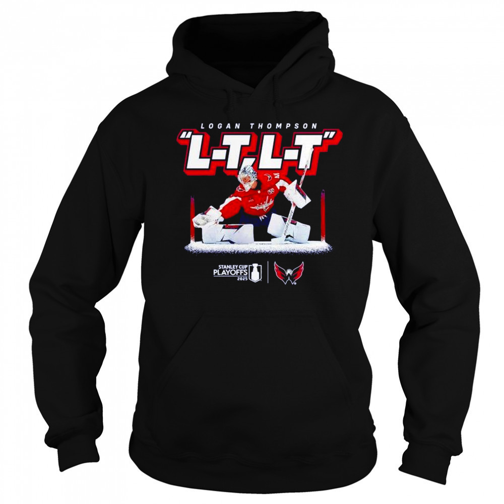 Logan Thompson Washington Capitals L-T L-T 2025 Stanley cup playoffs shirt Sweatshirt