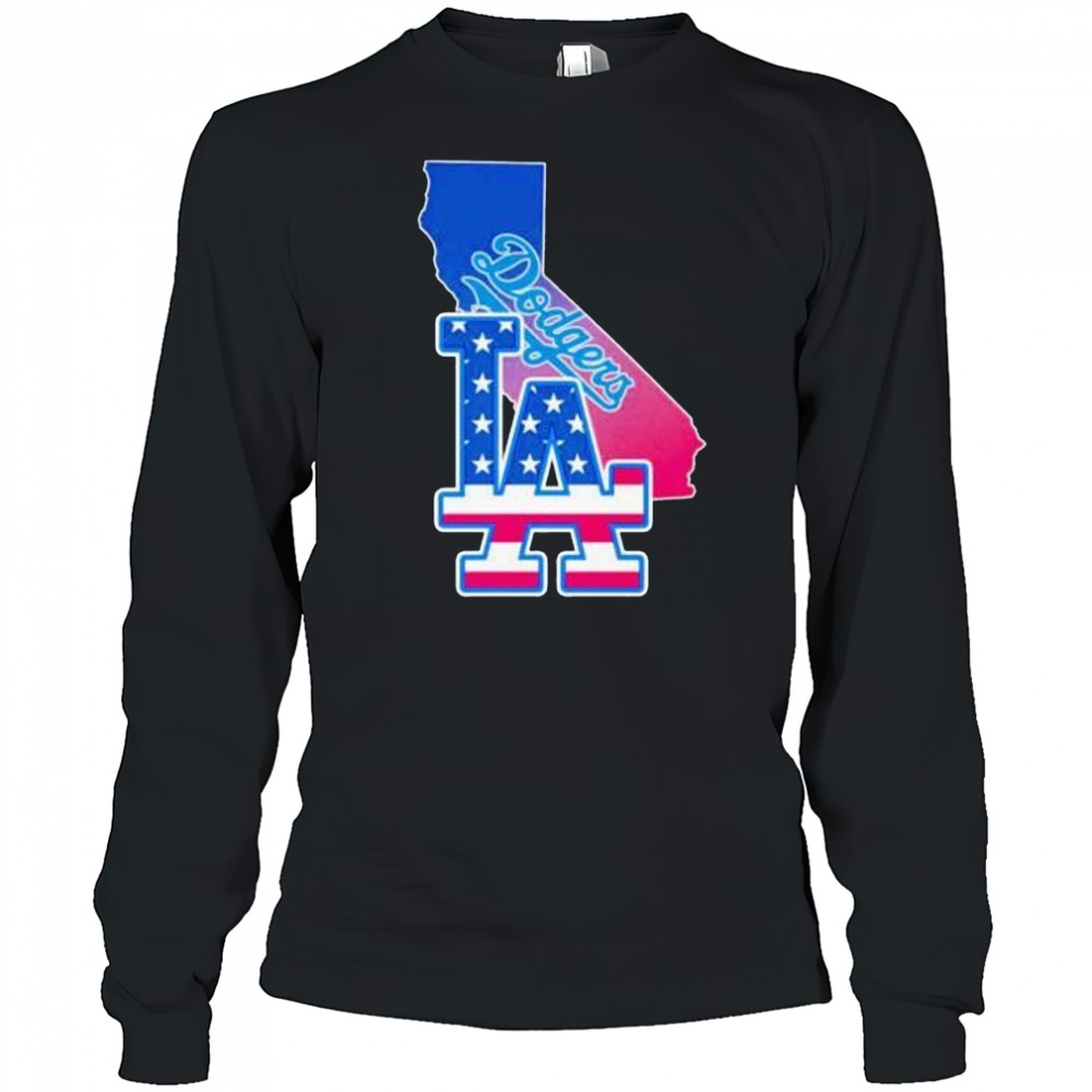Los Angeles state sports LA Dodgers shirt Long Sleeved