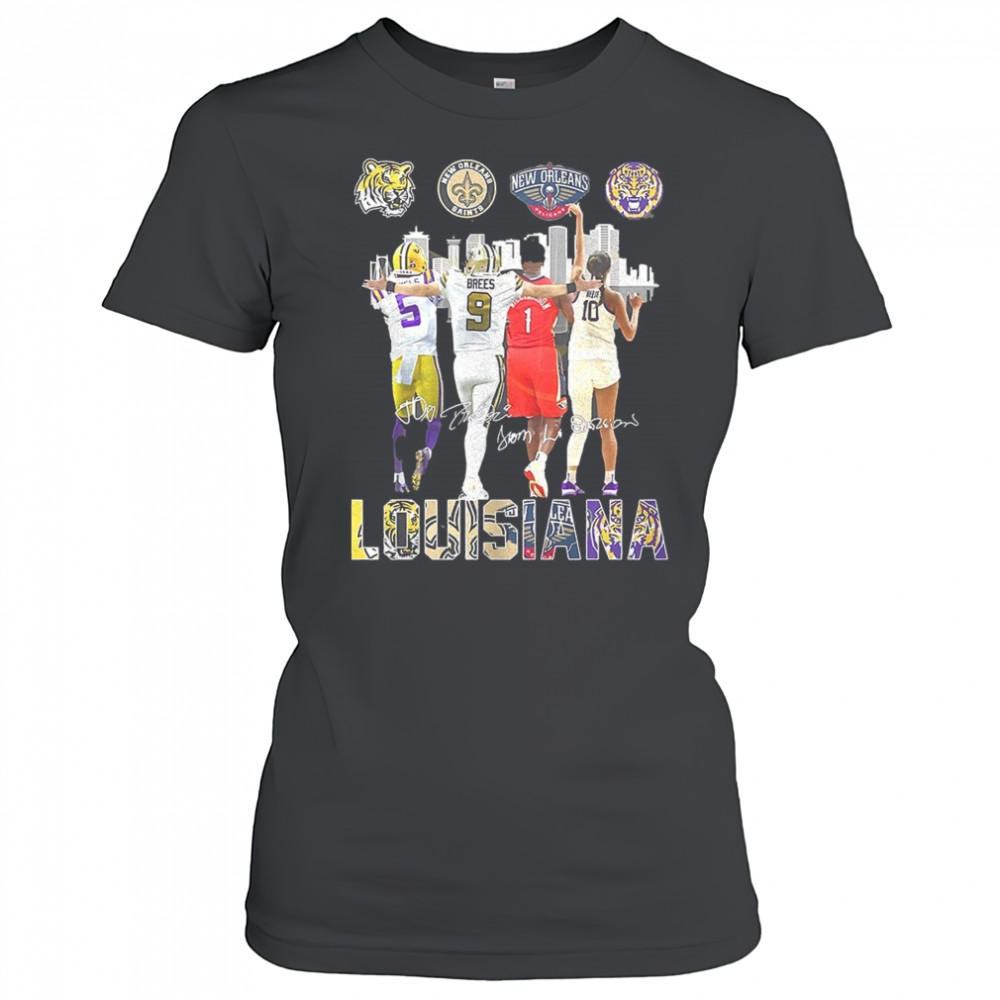 Louisiana team sport 2025 Skyline City signatures shirt Women's T-shirt