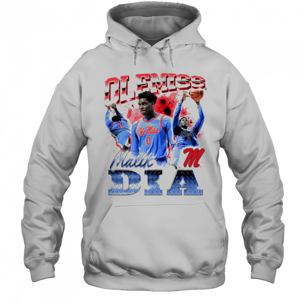Malik Dia Ole Miss 90s graphic shirt Hoodie