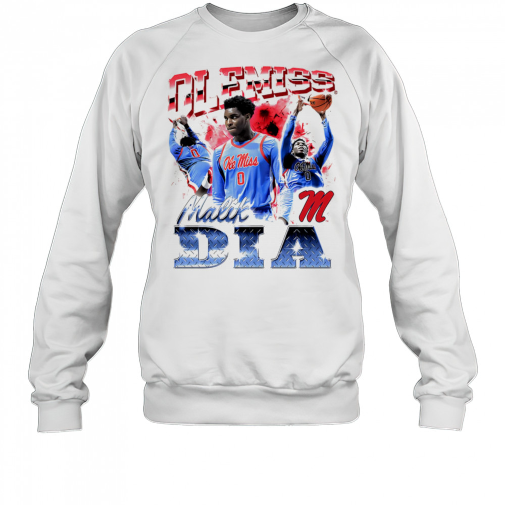 Malik Dia Ole Miss 90s graphic shirt Sweatshirt