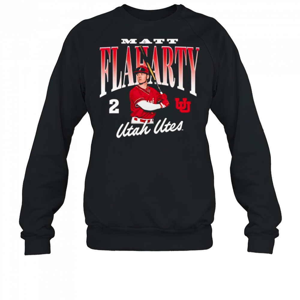 Matt Flaharty Utah Utes illustrated shirt Sweatshirt