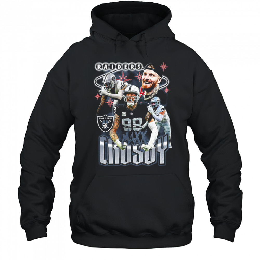 Maxx Crosby Las Vegas Raiders Notorious Player Graphic shirt Hoodie