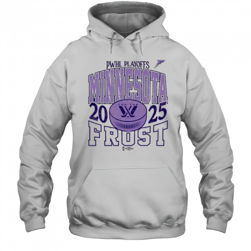 Minnesota Frost Adult Stadium Essentials Playoffs City Revolution 25 Urban Shirt Hoodie