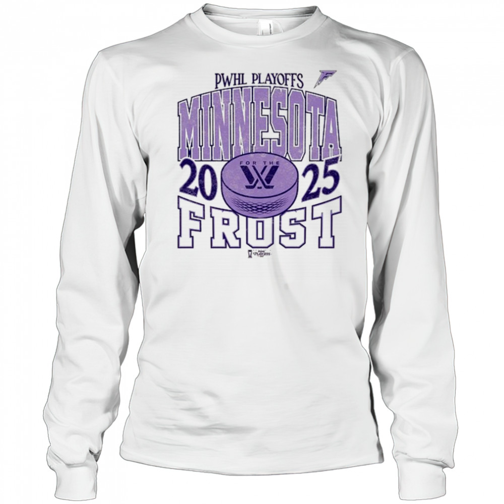 Minnesota Frost Adult Stadium Essentials Playoffs City Revolution 25 Urban Shirt Long Sleeved