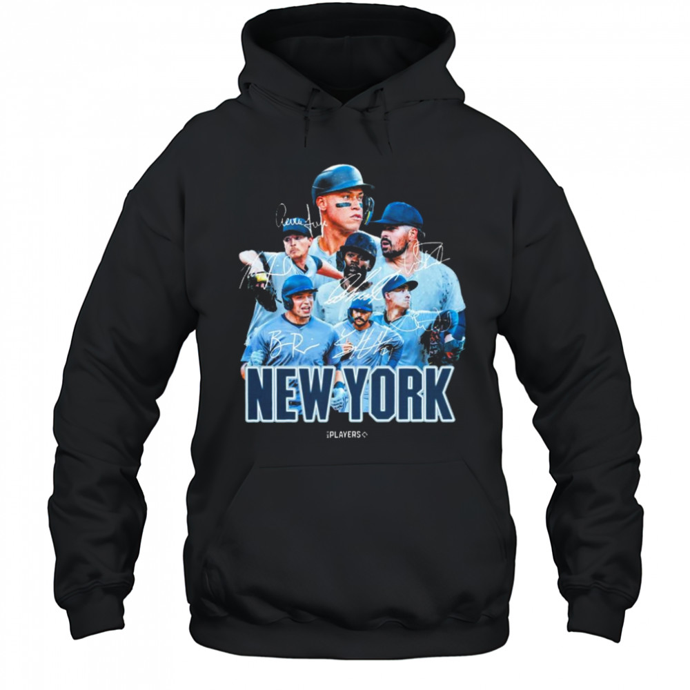 MLB New York Yankees Baseball Players Signatures Series 2025 t-shirt Hoodie