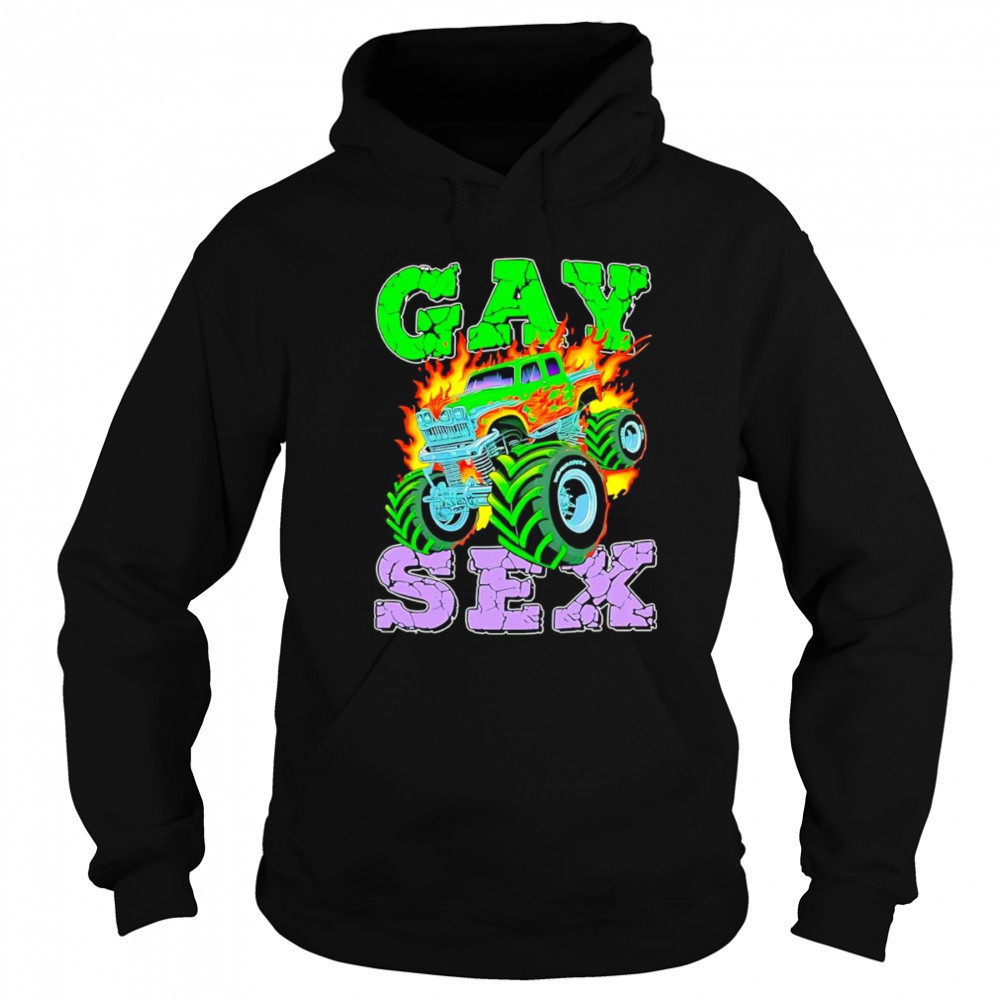 Monster truck gay sex shirt Sweatshirt