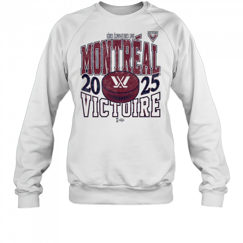 Montreal Victoire Adult Stadium Essentials Playoffs City Revolution 25 Urban Shirt Sweatshirt