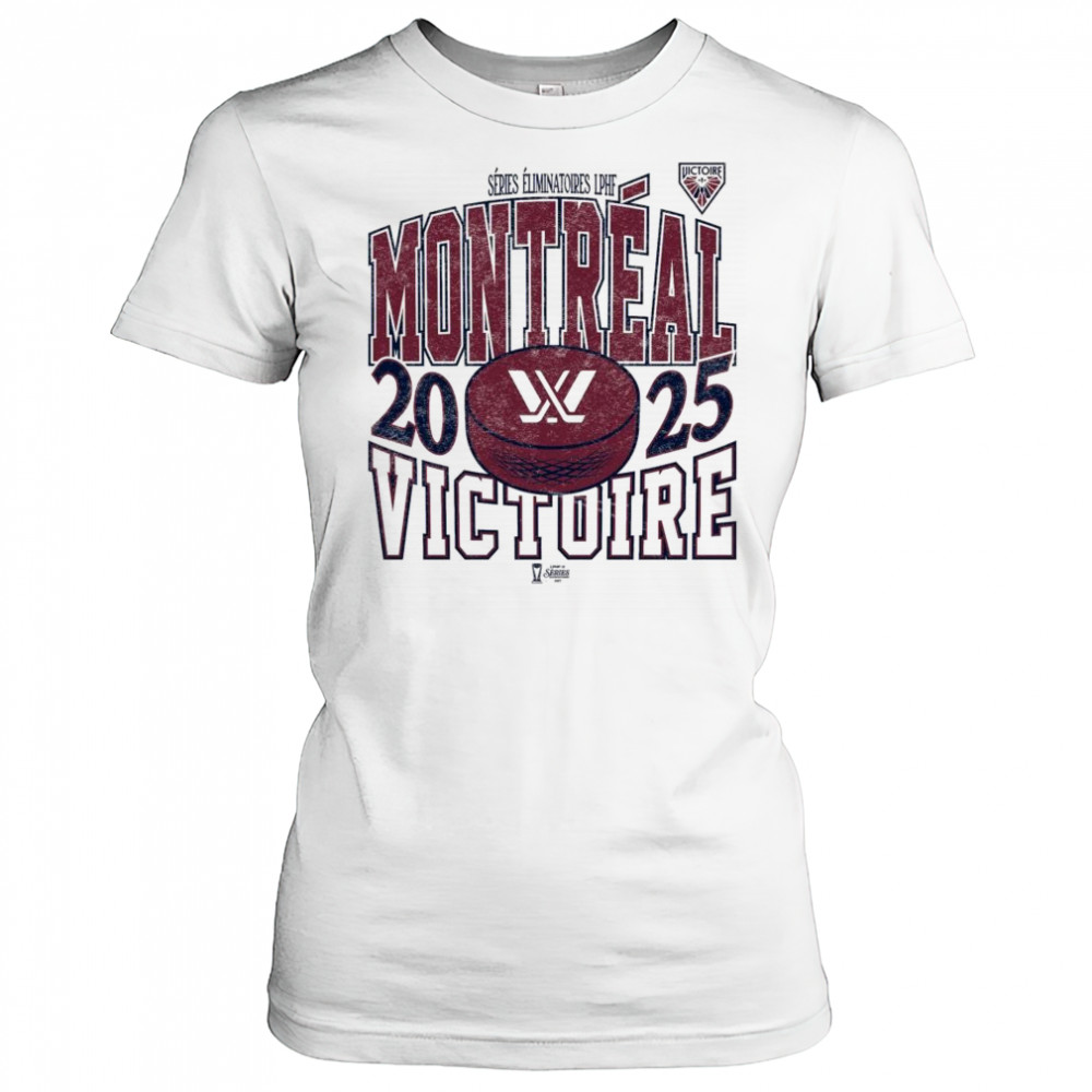 Montreal Victoire Adult Stadium Essentials Playoffs City Revolution 25 Urban Shirt Women's T-shirt