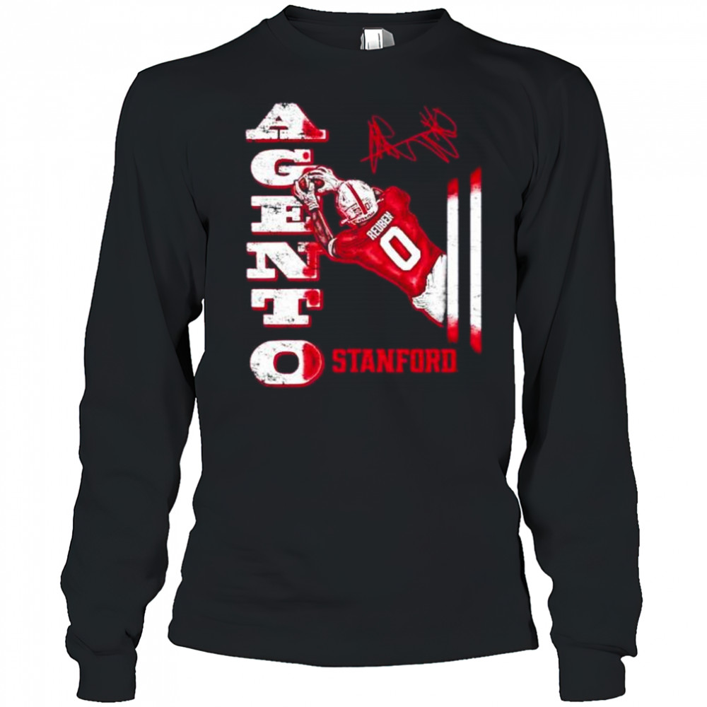 Mudia Reuben Stanford Cardinal comic signature shirt Long Sleeved
