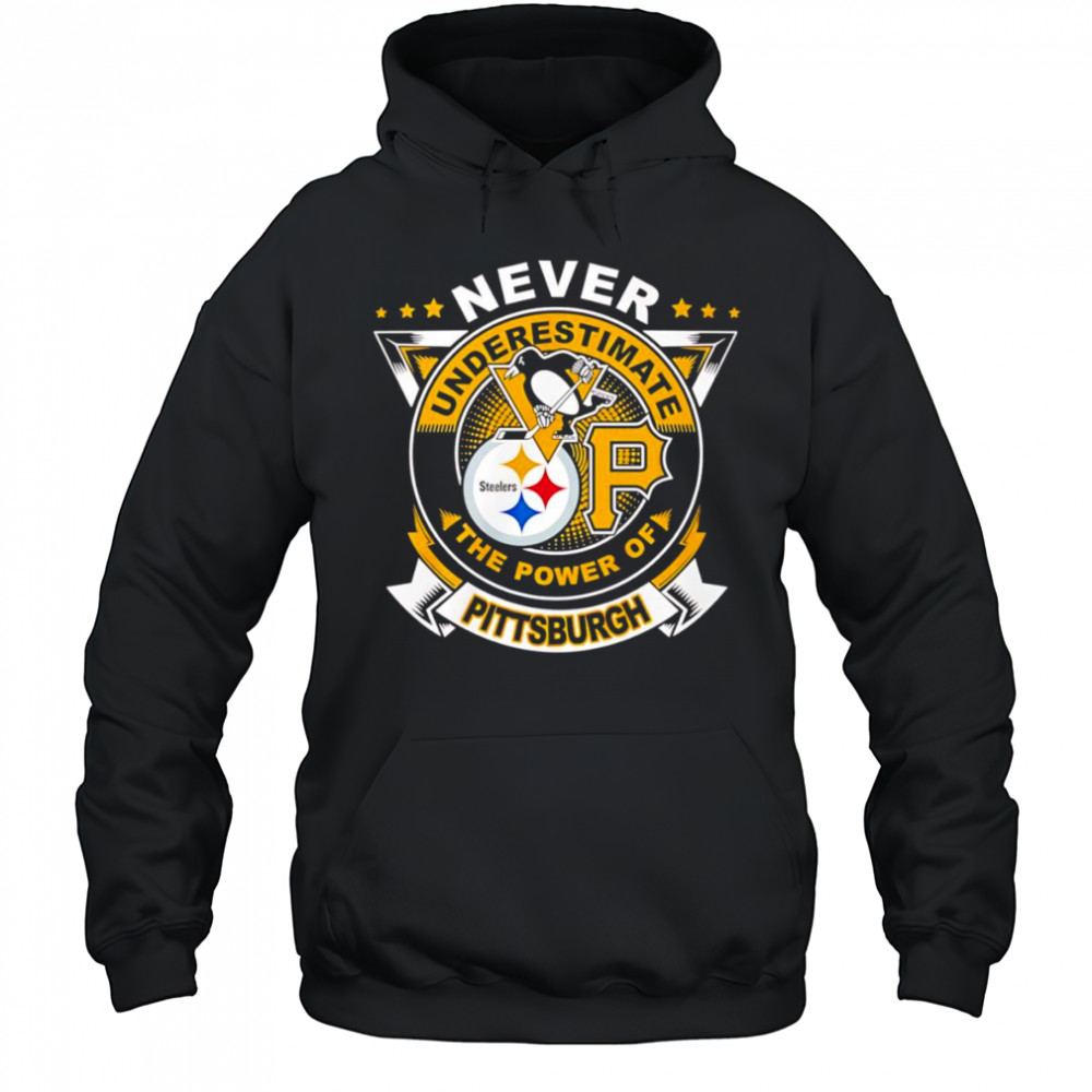 Never underestimate the power of Pittsburgh shirt Hoodie