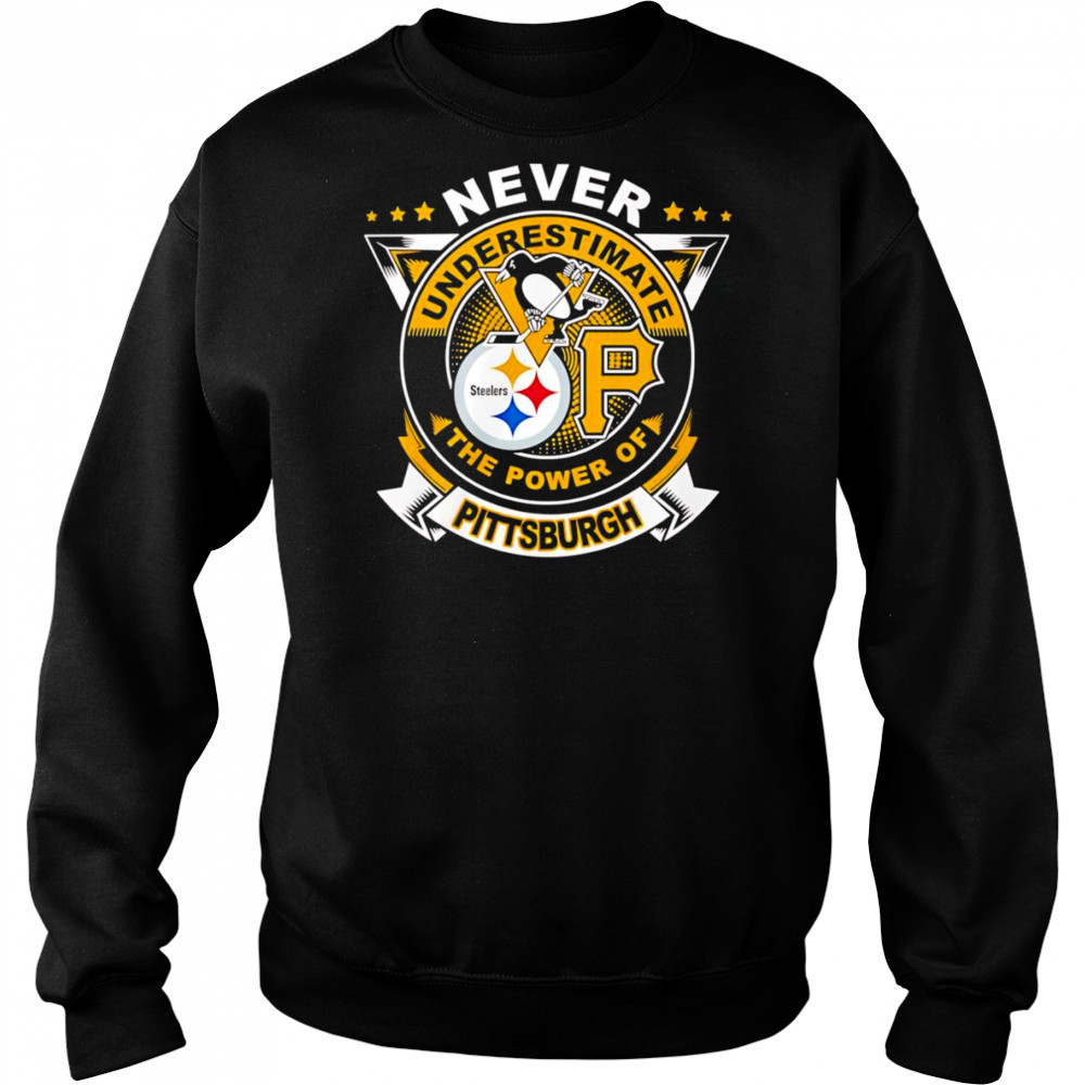 Never underestimate the power of Pittsburgh shirt Hoodie