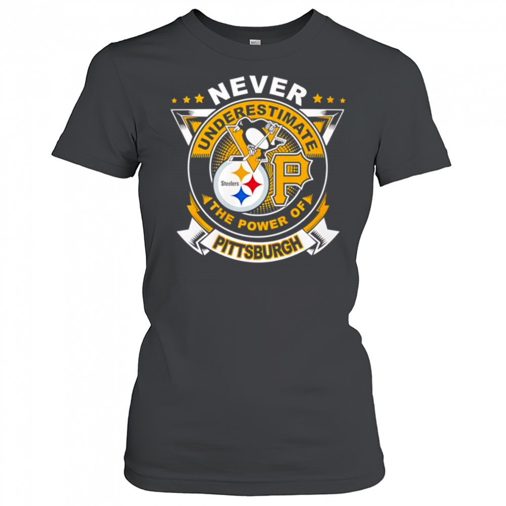 Never underestimate the power of Pittsburgh shirt Women's T-shirt