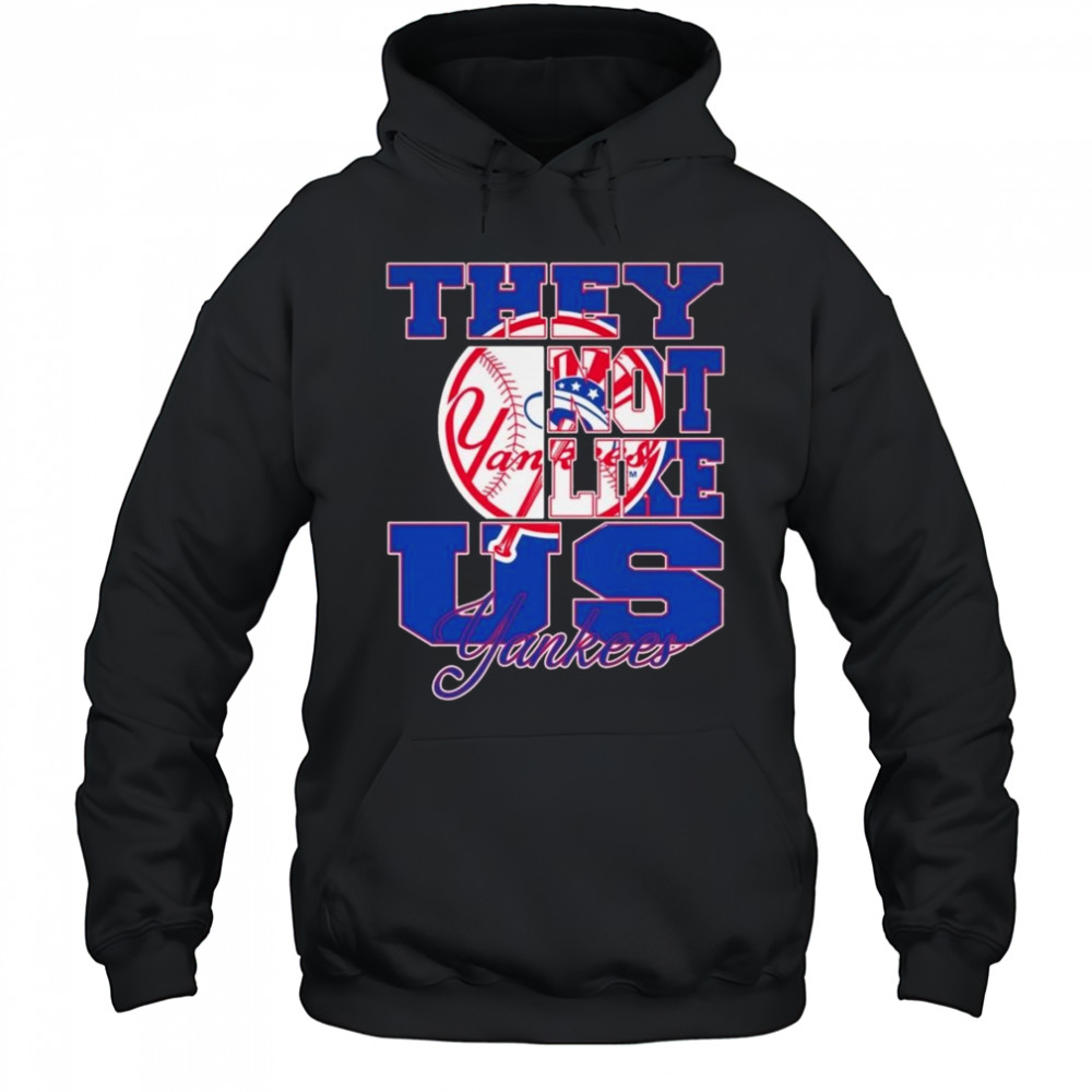 New York Yankees They Not Like Us Logo 2025 Shirt Hoodie