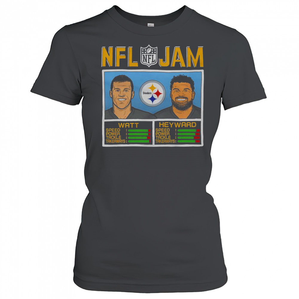 NFL Jam Steelers Watt And Heyward T-Shirt Women's T-shirt