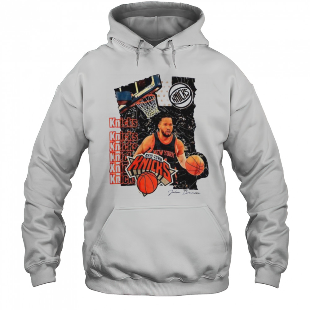 Ny Knicks Jalen Brunson NBA 2025 shirt Hoodie