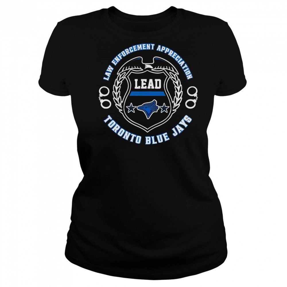 Official Toronto Blue Jays Law Enforcement Appreciation Day 2025 T-Shirt Women's T-shirt