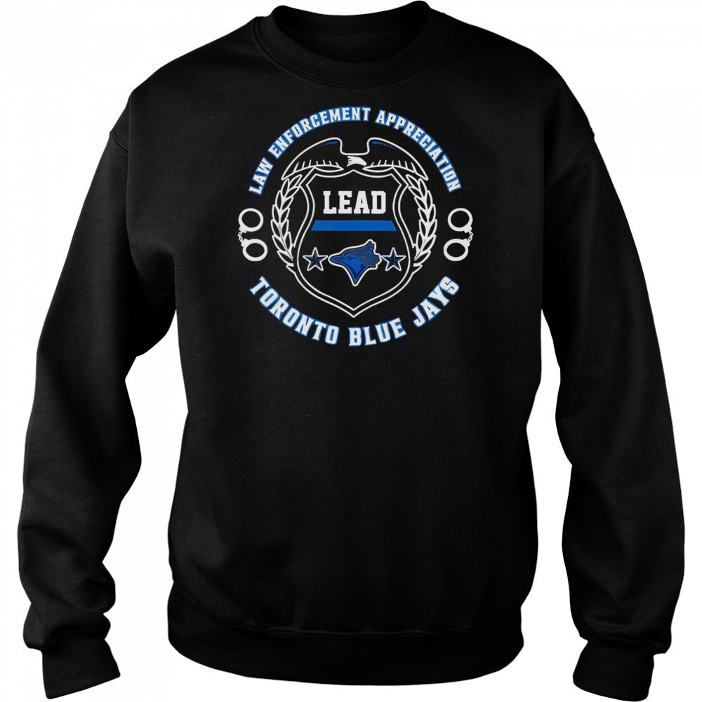 Official Toronto Blue Jays Law Enforcement Appreciation Day 2025 T-Shirt Hoodie