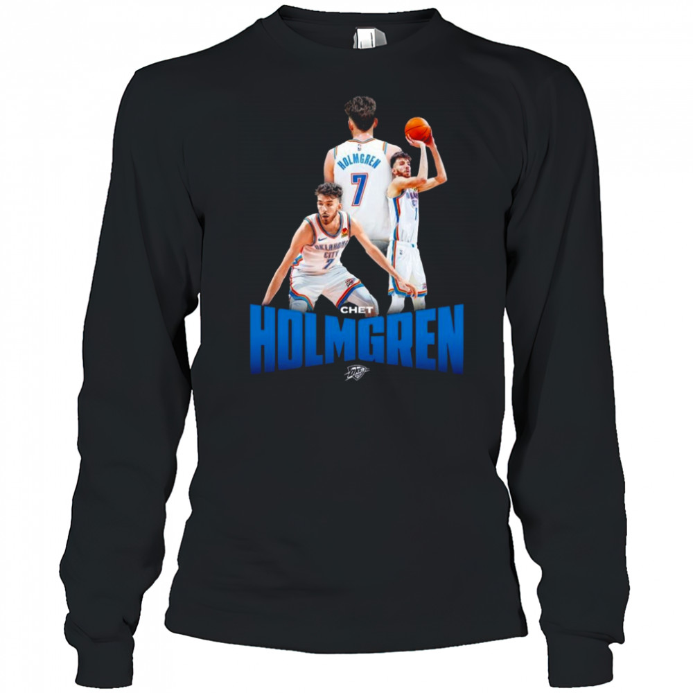 OKC Thunder Chet Holmgren Player Series 2025 Shirt Long Sleeved