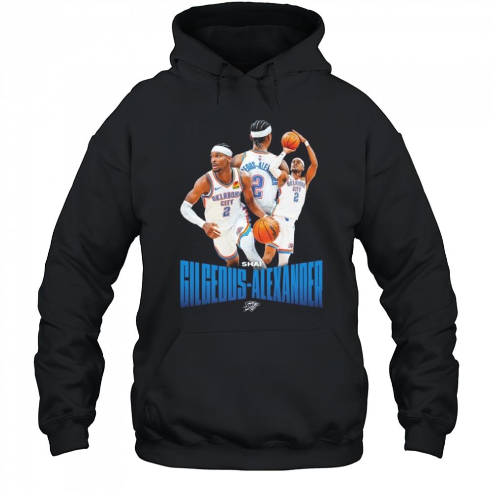 OKC Thunder Shai Gilgeous-Alexander Player Series 2025 Shirt Hoodie