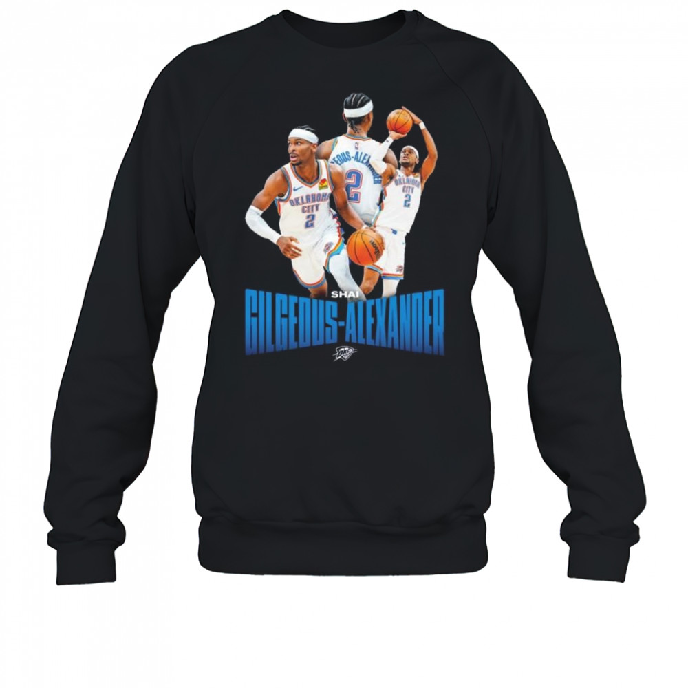 OKC Thunder Shai Gilgeous-Alexander Player Series 2025 Shirt Sweatshirt