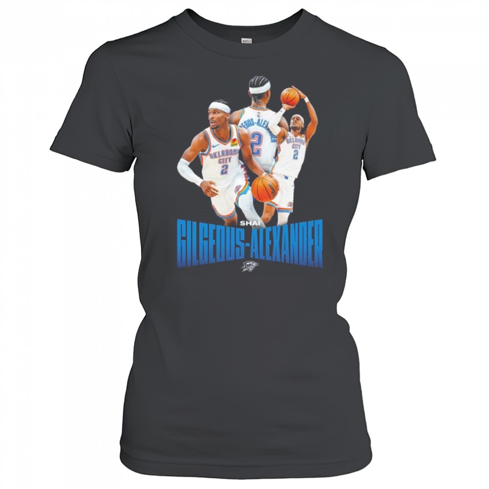 OKC Thunder Shai Gilgeous-Alexander Player Series 2025 Shirt Women's T-shirt