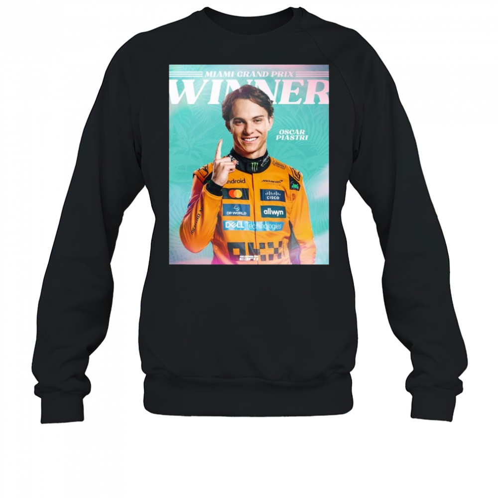 Oscar Piastri Is Victorious In Miami Grand Prix Winner 2025 t-shirt Sweatshirt
