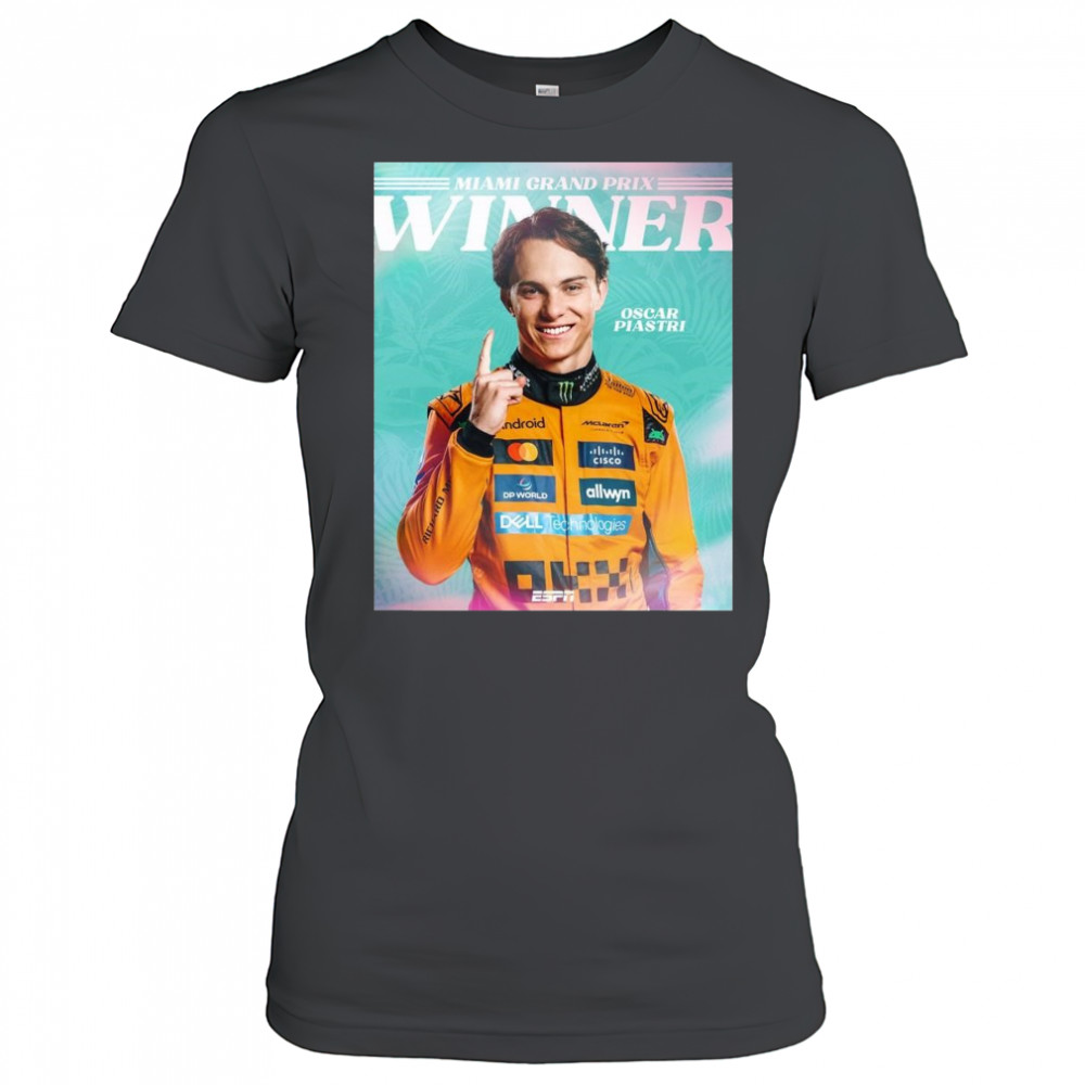 Oscar Piastri Is Victorious In Miami Grand Prix Winner 2025 t-shirt Women's T-shirt