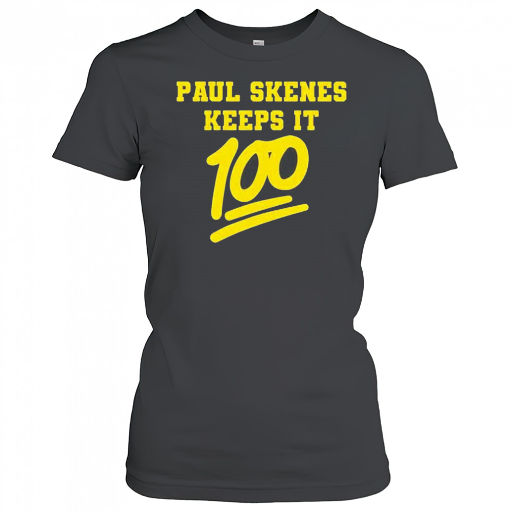Paul Skenes keeps it 100 Pittsburgh Pirates baseball shirt Women's T-shirt