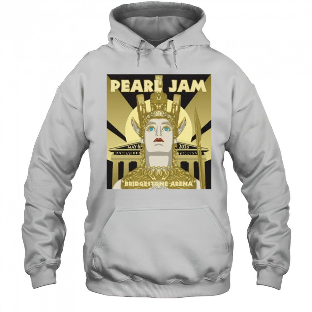 Pearl Jam At Bridgestone Arena May 6 2025 Dark Matter Tour With Teen Jesus And The Jean Teasers Event t-shirt Hoodie
