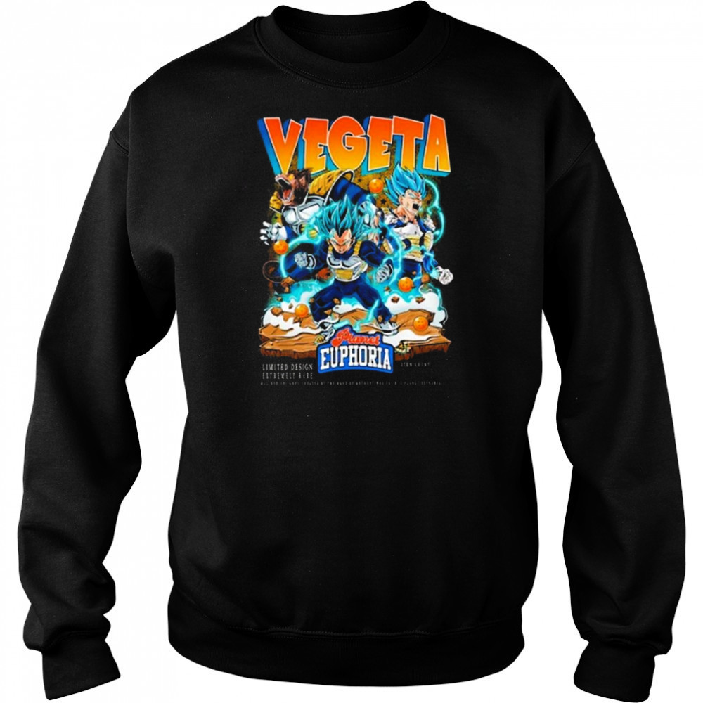 Planet Euphoria Vegeta Shirt Hoodie