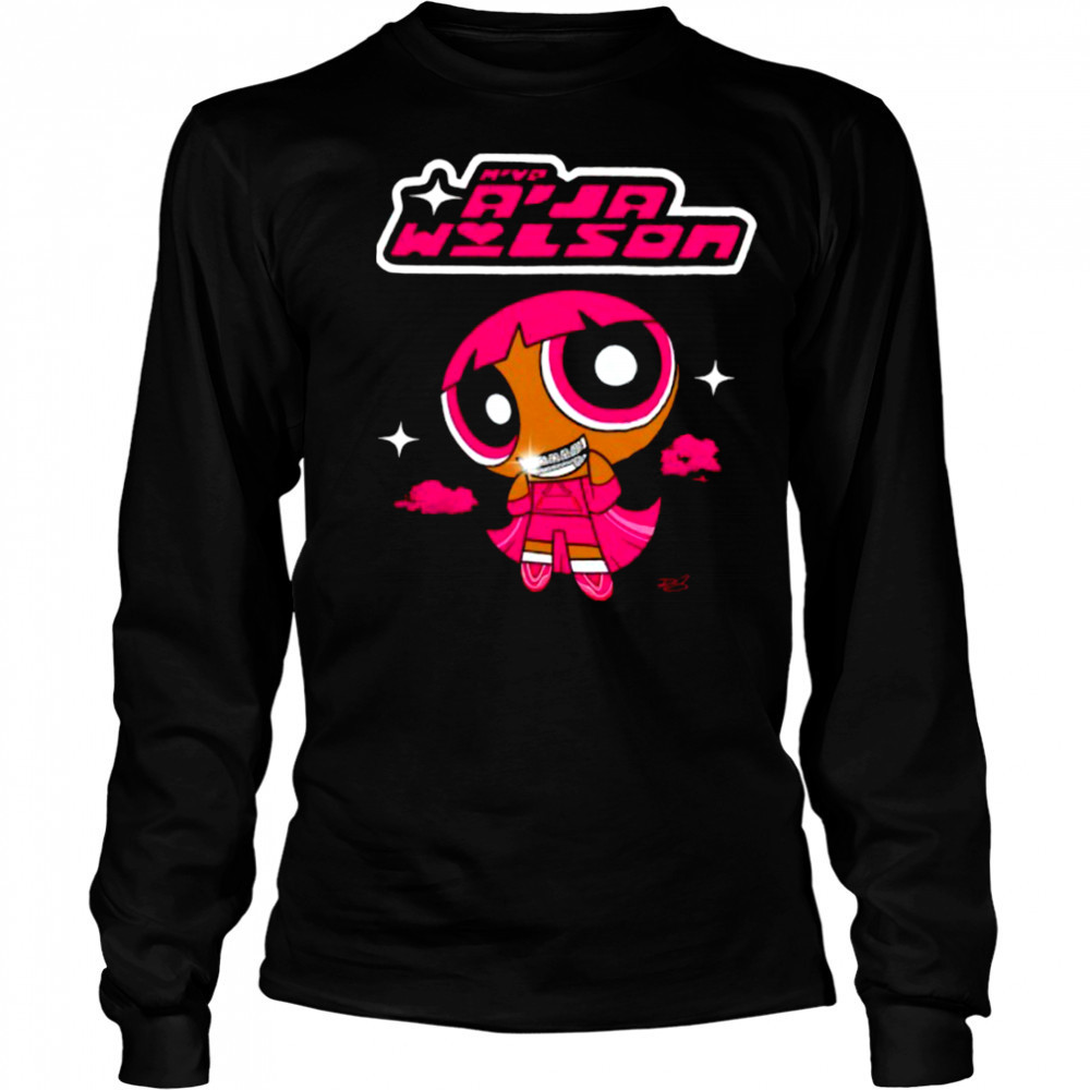 Powerpuff Girls A’ja Wilson MVP shirt Long Sleeved