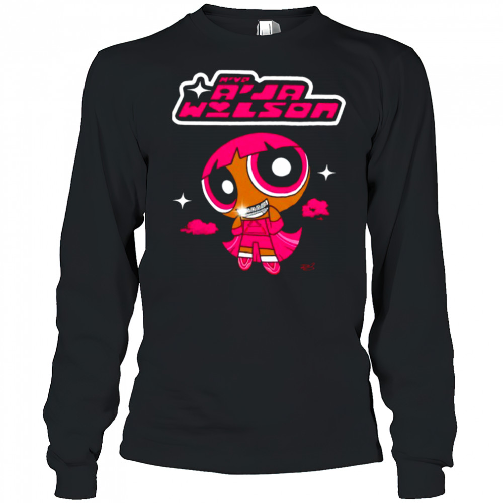 Powerpuff Girls A’ja Wilson MVP shirt Long Sleeved