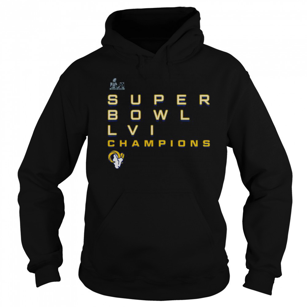 Premium Los Angeles Rams Super Bowl LVI Champions T-Shirt Sweatshirt