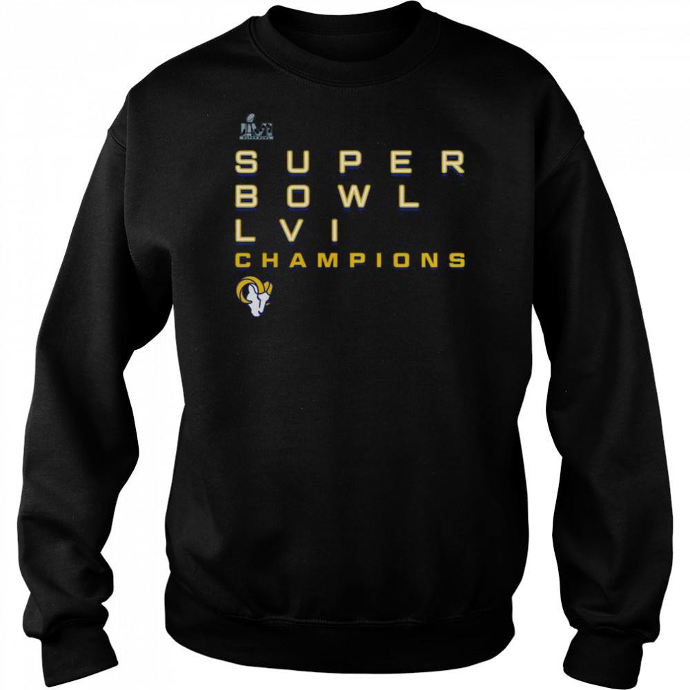 Premium Los Angeles Rams Super Bowl LVI Champions T-Shirt Hoodie