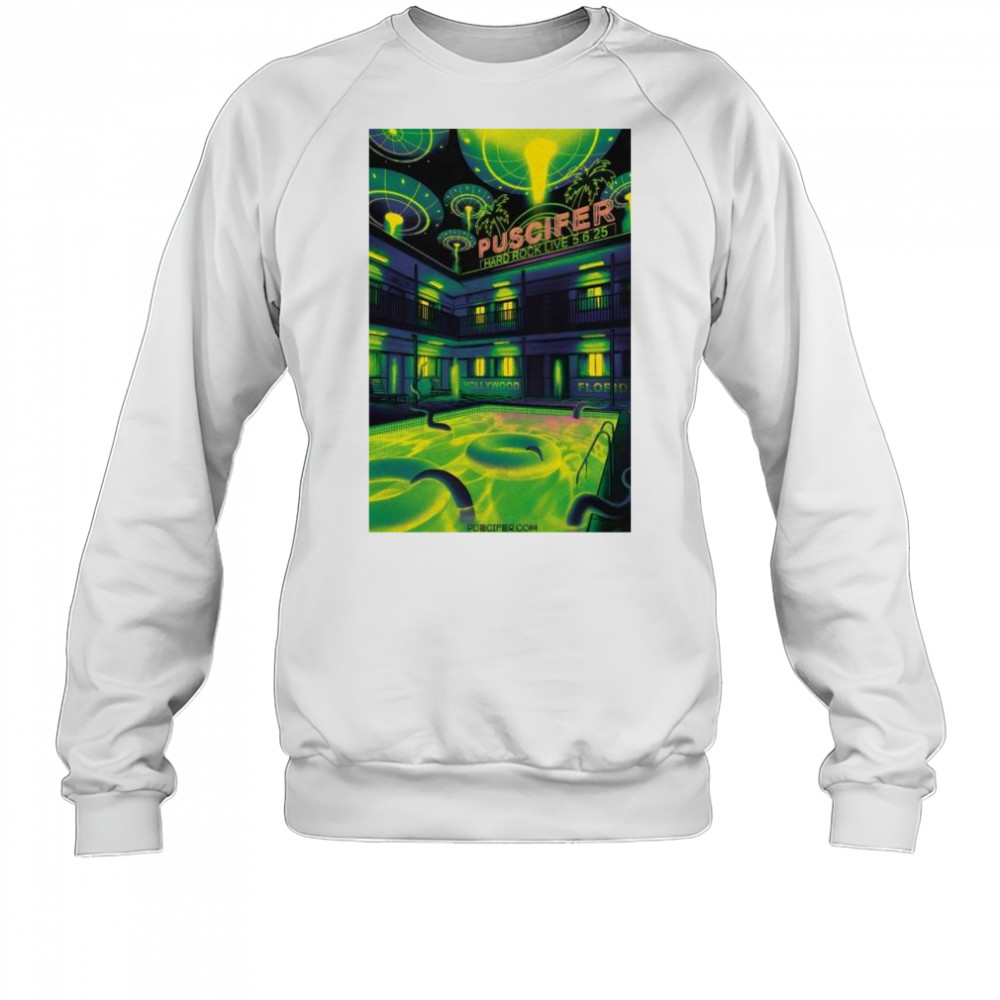 Puscifer Hard Rock Live Hollywood FL May 6 2025 Tour t-shirt Sweatshirt
