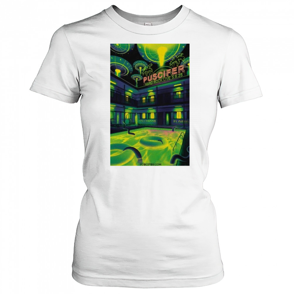 Puscifer Hard Rock Live Hollywood FL May 6 2025 Tour t-shirt Women's T-shirt