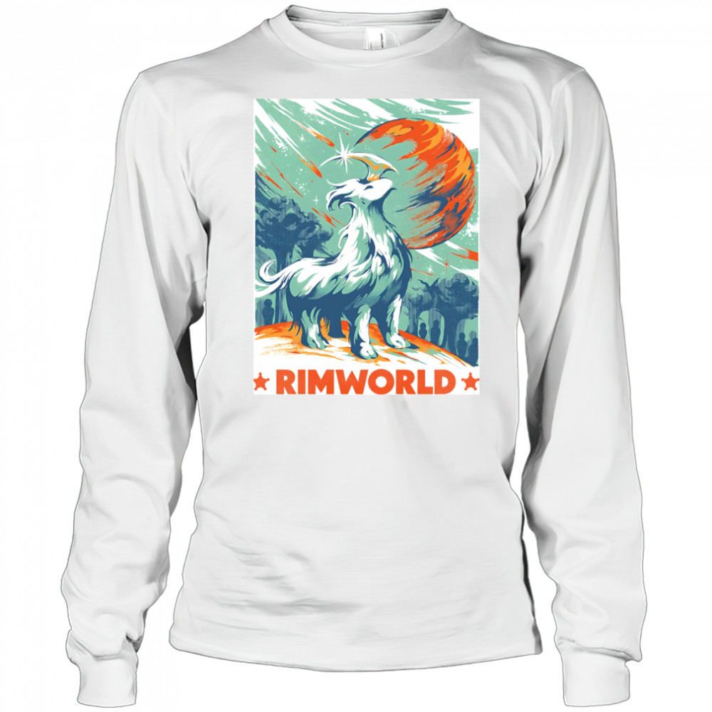 RimWorld Wisest creature shirt Long Sleeved