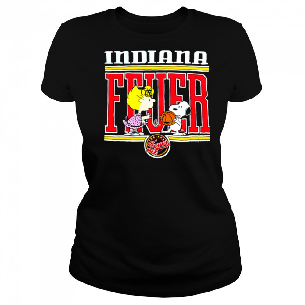 Sally Brown and Snoopy Indiana Fever basketball 2025 shirt Women's T-shirt