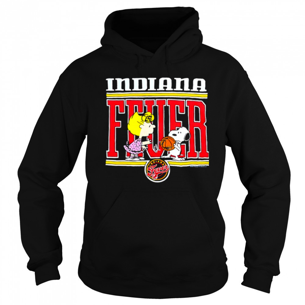 Sally Brown and Snoopy Indiana Fever basketball 2025 shirt Sweatshirt