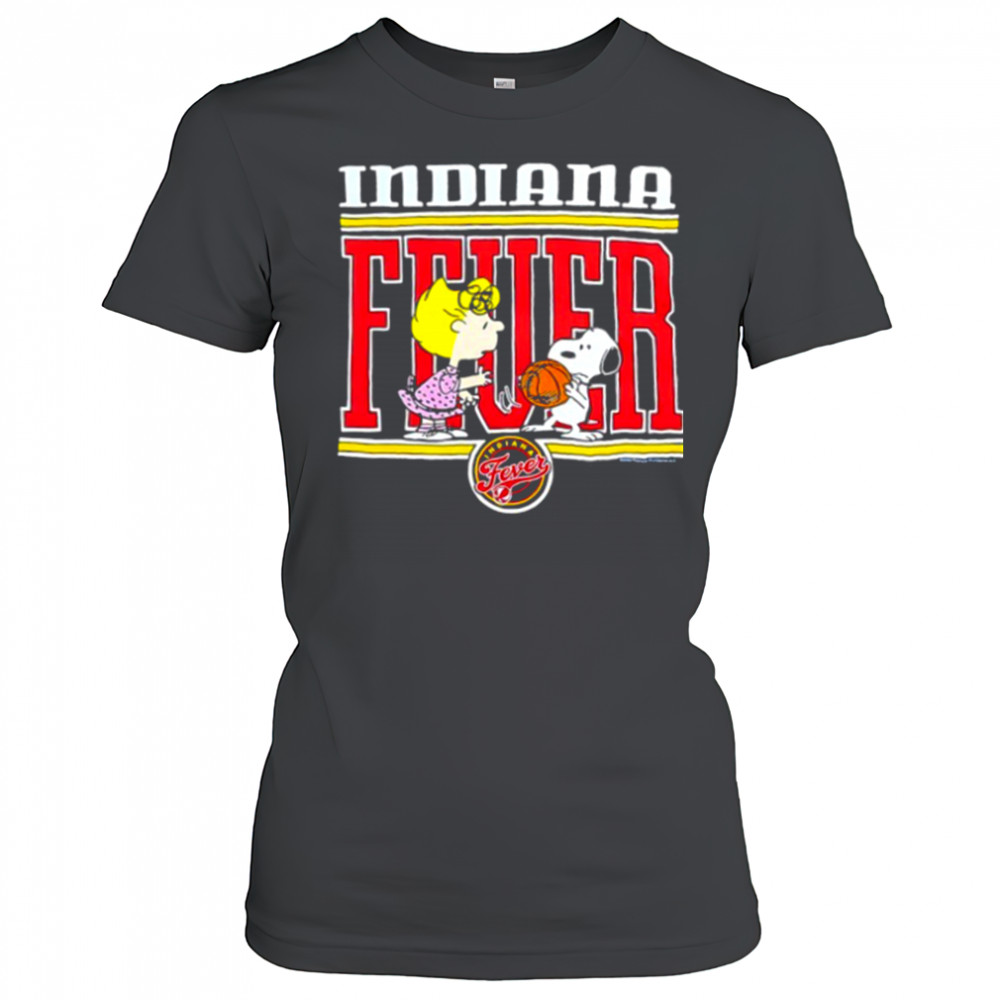 Sally Brown and Snoopy Indiana Fever basketball 2025 shirt Women's T-shirt